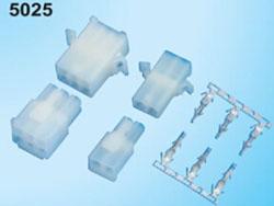 品质保证供应5025连接器塑壳插件空调冰箱上的线路连接器